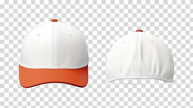 PSD casquette de sport isolée sur illustration vectorielle fond transparent