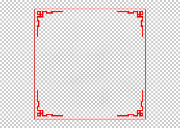 PSD chinesische neujahrselemente isolierter transparenzhintergrund.