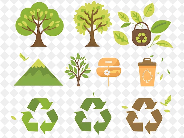 PSD comunidades se reúnem para o dia da terra clean ups design i flat ilustração festival do mundo