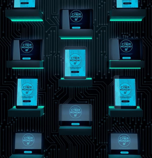PSD cyber montag verkauf elektronischer geräte bieten