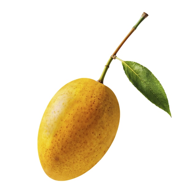 Une délicieuse mangue en studio.