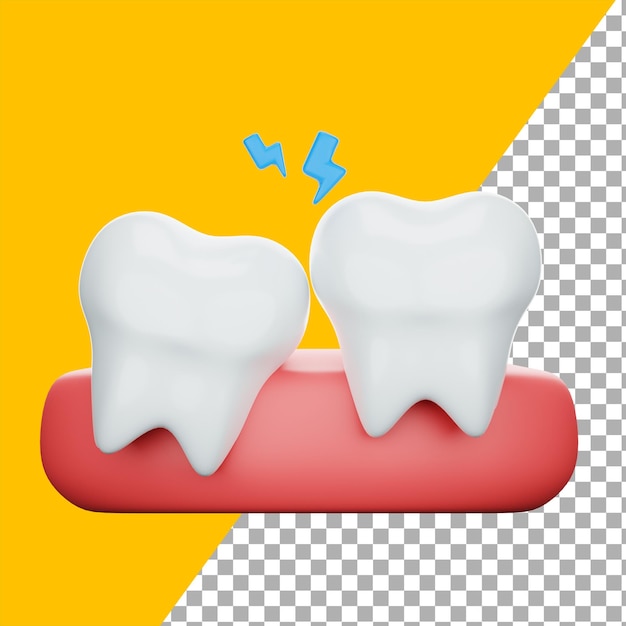 Des dents de sagesse 3D