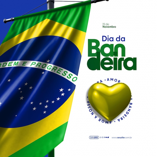 PSD dia da bandeira