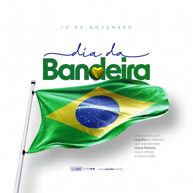 PSD dia da bandeira