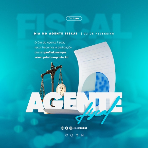 Dia do Agente Fiscal Social-Media-Post-Banner