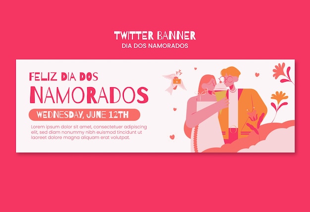 Dia dos namorados Vorlage-Design