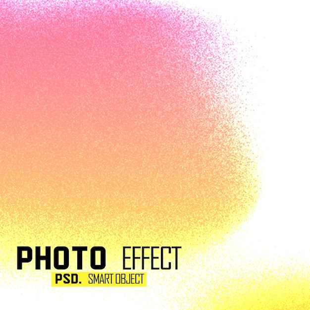 PSD effet photo