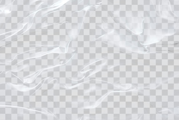 PSD elegant tissu de soie blanche effet de superposition png fond transparent