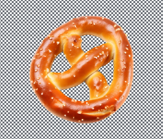 PSD então, doces pretzels isolados em fundo transparente