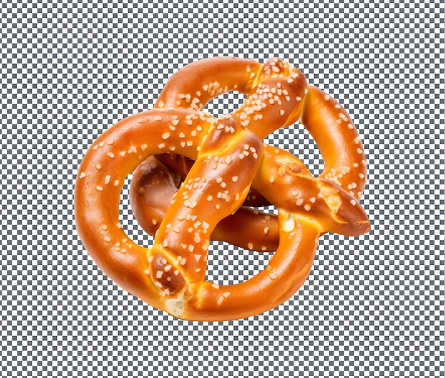 PSD então, doces pretzels isolados em fundo transparente