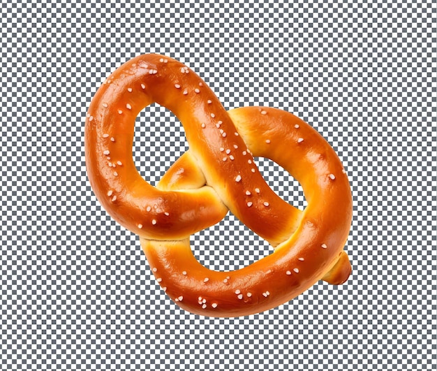 PSD então, pretzels doces isolados em fundo transparente