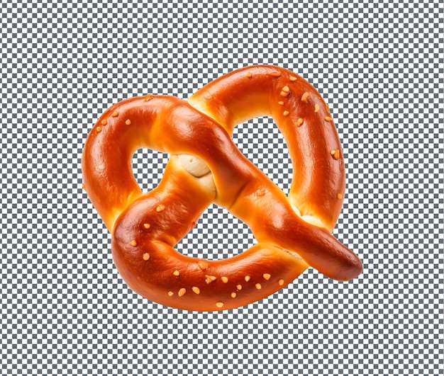 PSD então, pretzels doces isolados em fundo transparente