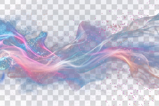 PSD espaço de nebulosa de fundo de flare pastel png