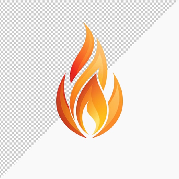 PSD la flamme du logo du feu