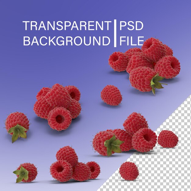 PSD framboise png