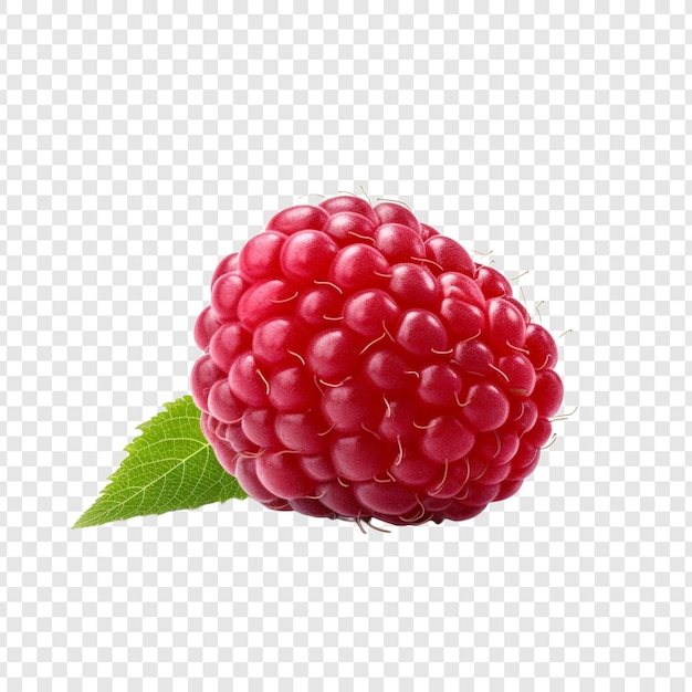 PSD fruit de framboise isolé sur fond transparent