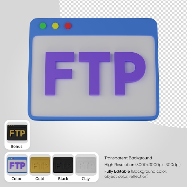 ftp de layout de web 3d