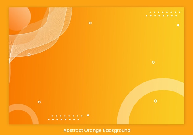 PSD fundo de gradiente laranja abstrato