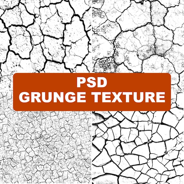 PSD grunge crack texture background psd (pdf) (em inglês)