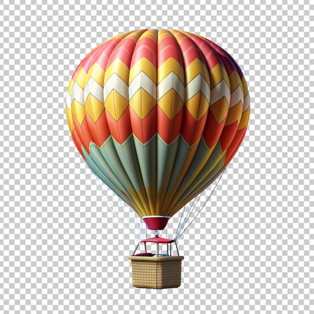 Heißluftballon 3d