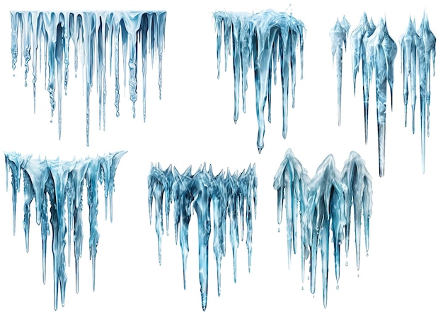 Icicles PNG