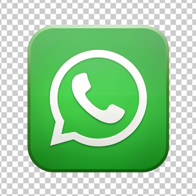 PSD l'illustration de l'icône des médias sociaux whatsapp whatsapp l'icône du vecteur