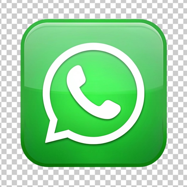 PSD l'illustration de l'icône des médias sociaux whatsapp whatsapp l'icône du vecteur