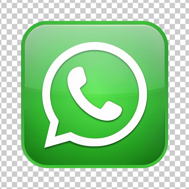 PSD l'illustration de l'icône des médias sociaux whatsapp whatsapp l'icône du vecteur