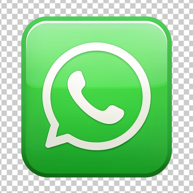 PSD l'illustration de l'icône des médias sociaux whatsapp whatsapp l'icône du vecteur