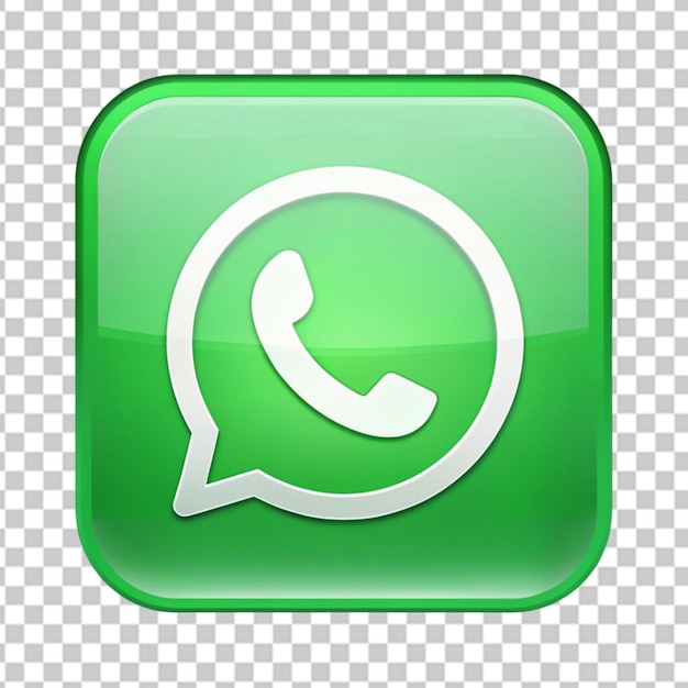 PSD l'illustration de l'icône des médias sociaux whatsapp whatsapp l'icône du vecteur