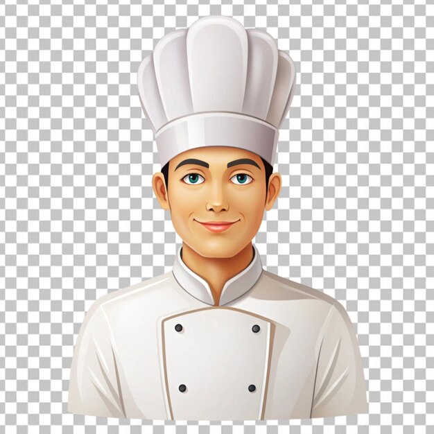 PSD ilustração de chef