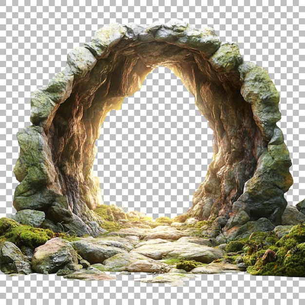 PSD image transparente ou png du trou de la grotte