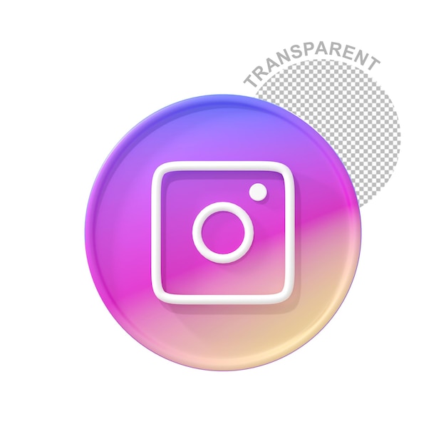 PSD instagram icône nouveau