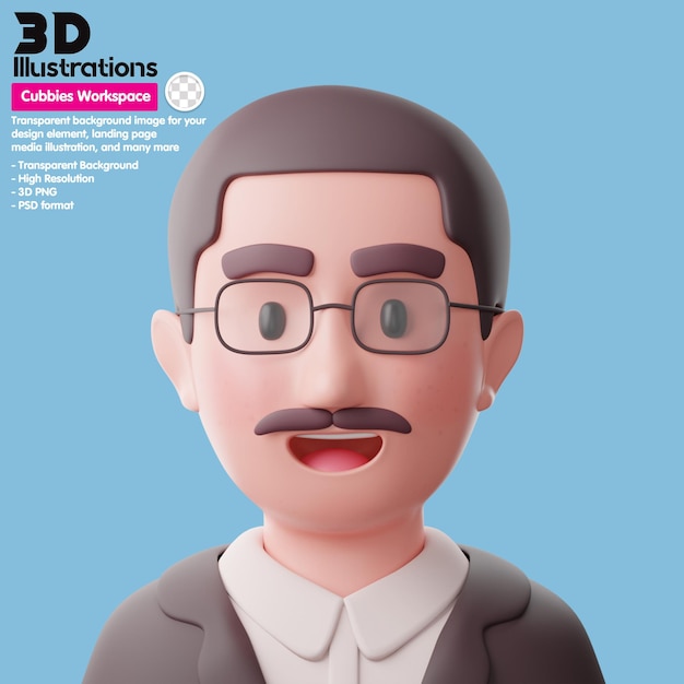 Lehrer Meta People 3D-Avatar