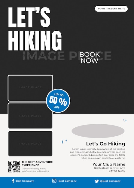 Lets Hiking Flyer