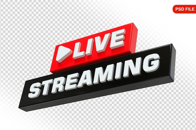 PSD live-stream-symbol