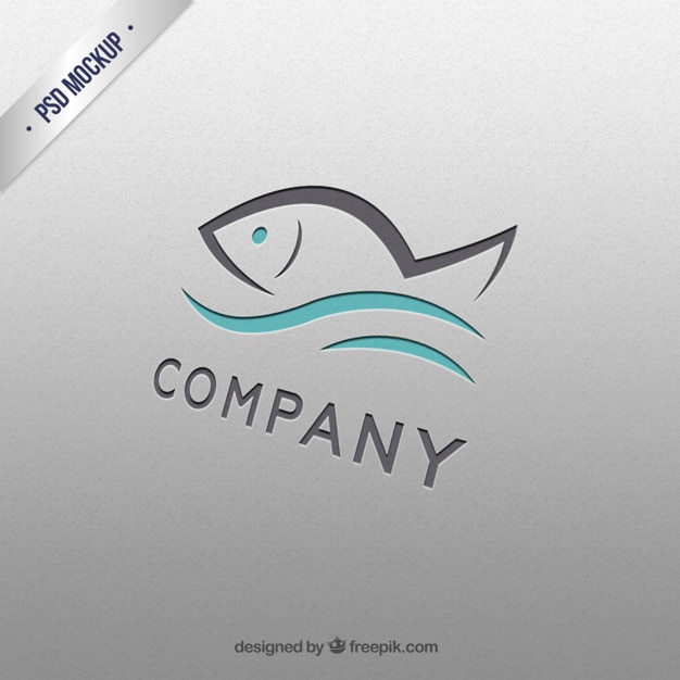 Logotipo modelo Peixe