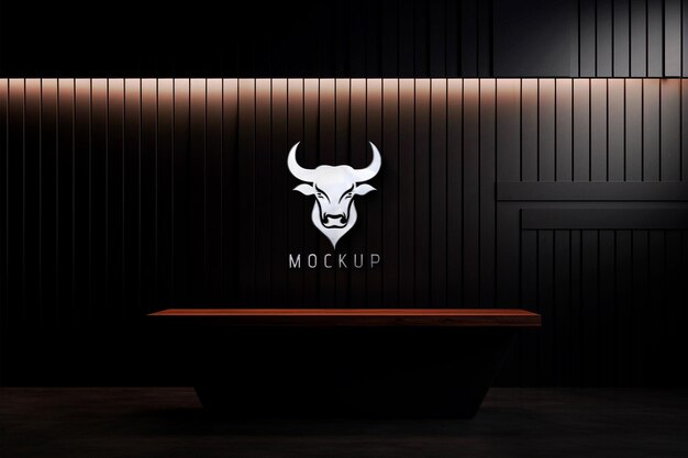 PSD luxus-beauty-logo-mockup