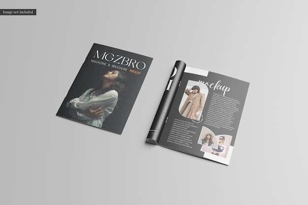 Magazine mockup