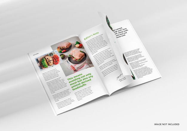 Magazine mockup