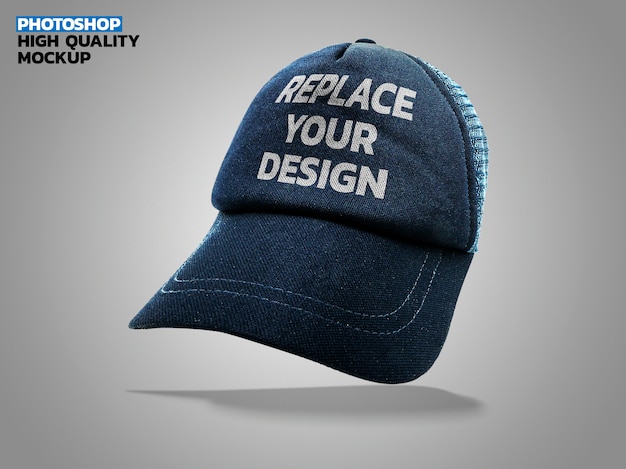 PSD maquette de casquette