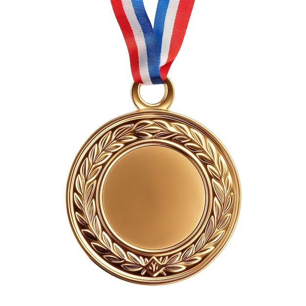 PSD medalha de ouro elegante.