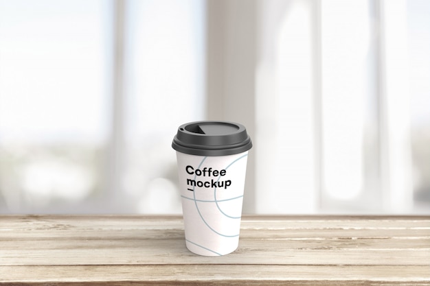 Mockup di tazza di caffè