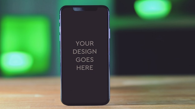 Mockup display del telefono