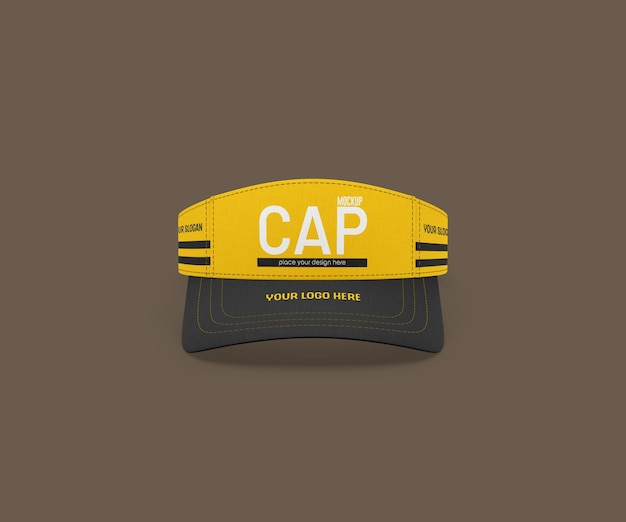 PSD modèle de casquette de tennis