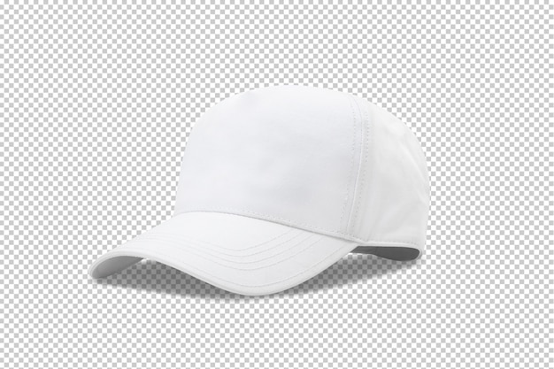 Modèle de maquette de casquette de baseball blanc