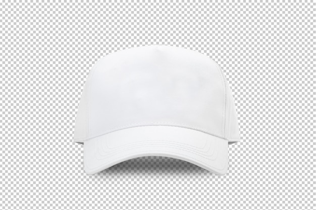 PSD modèle de maquette de casquette de baseball blanc