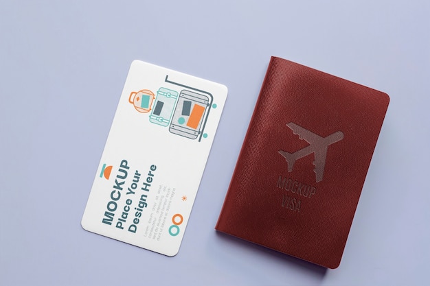 PSD nomad-visa-stillleben-mockup