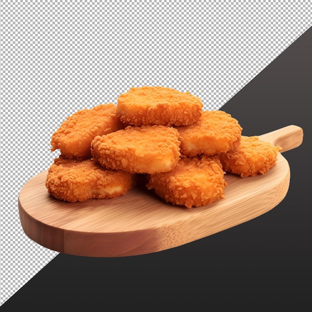 Nuggets fritos em png