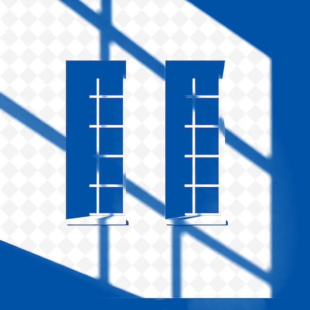 PSD ombre geometriche di finestre che formano griglie angolari precise linee acute e nitide si intersecano a exa